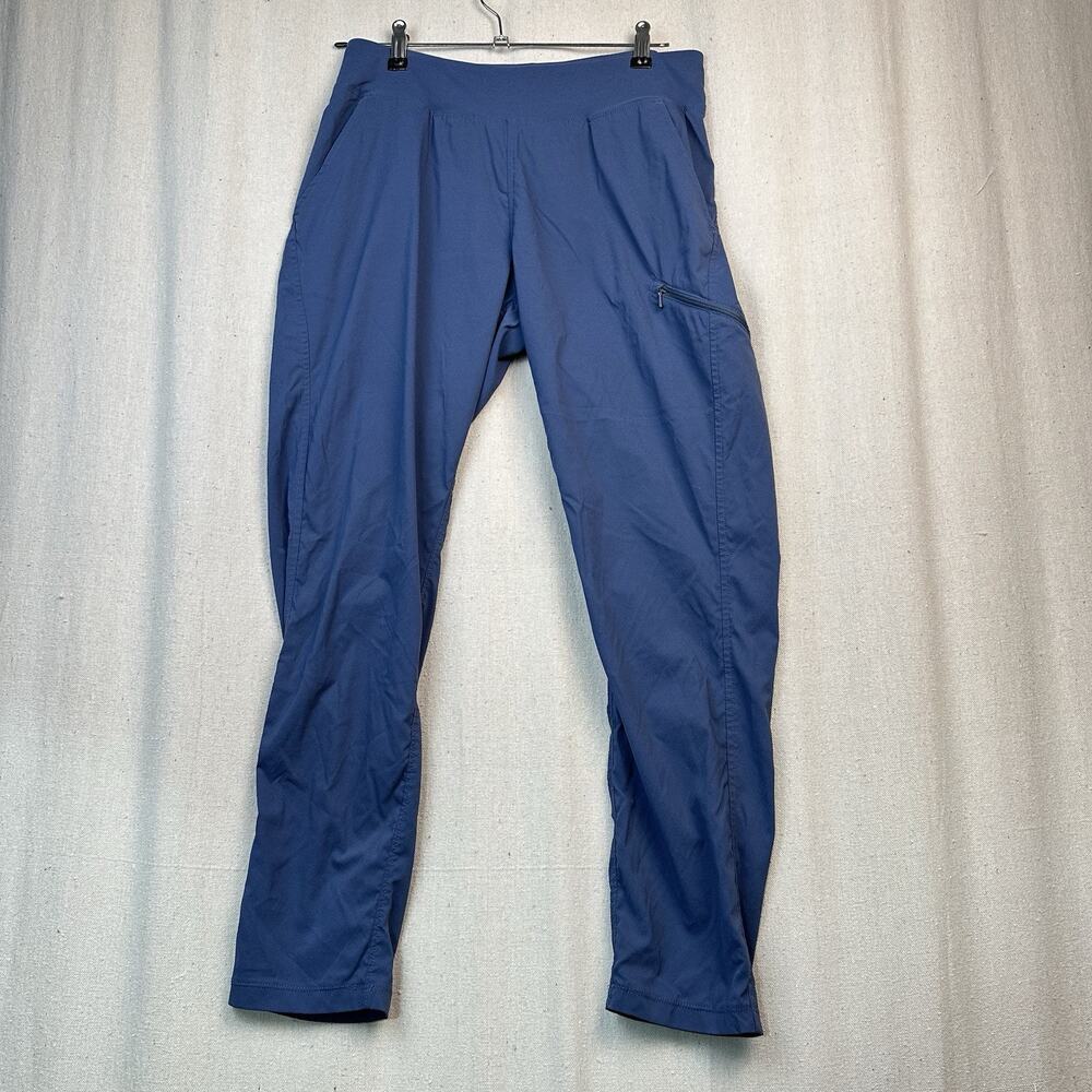 Mountain Hardwear Pants Women's Size Medium Blue Nylon Pockets Pull On Casual